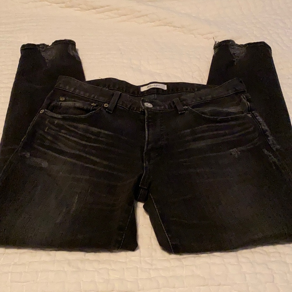 Moussy Vintage Velma faded distressed black 29 $350